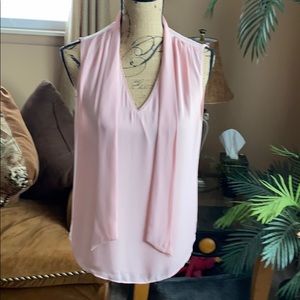 NWOT sleeveless v neck blouse